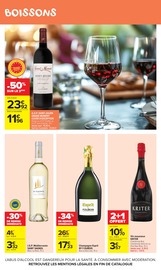 Champagne en promo dans le catalogue Carrefour Market à la page 38