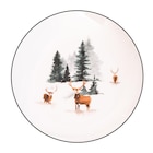 Assiette plate noel cerf - B&M Assiette plate noel cerf à 3,99 € dans le catalogue B&M