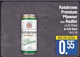 Premium Pilsener im EDEKA Prospekt Premium Pilsener von Ratskrone im aktuellen EDEKA Prospekt für 0,55 €