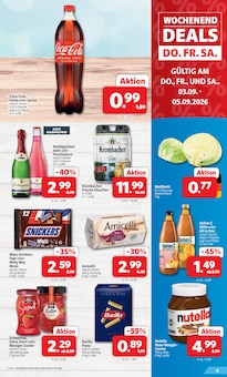 Cola im aktuellen nah&frisch Prospekt (Rheda-Wiedenbrück) Cola im nah&frisch Prospekt "DER MARKT FÜR GUTES ESSEN UND TRINKEN" mit 7 Seiten (Rheda-Wiedenbrück)