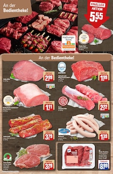 Rindfleisch im REWE Prospekt "Dein Markt" mit 30 Seiten (Augsburg)