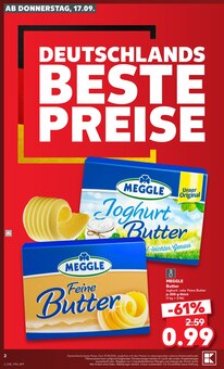 Butter im Kaufland Prospekt "Hier bin ich richtig" mit 78 Seiten (Gelsenkirchen)