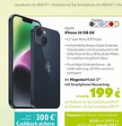 iPhone 14 128 GB bei Telefon Shop Sangerhausen im Prospekt "" für 