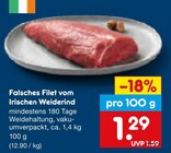 Falsches Filet vom Irischen Weiderind im Angebot bei Netto Marken-Discount in Hemer Falsches Filet vom Irischen Weiderind Angebote bei Netto Marken-Discount Hemer für 1,29 €