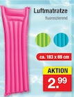 Luftmatratze im Angebot bei Zimmermann in Nordhorn Luftmatratze Angebote bei Zimmermann Nordhorn für 2,99 €