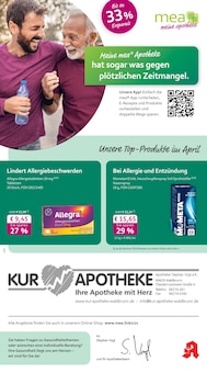 Aktueller mea - meine apotheke Prospekt "Unsere April-Angebote" für Waldbrunn Aktueller mea - meine apotheke Prospekt für Waldbrunn mit Seiten