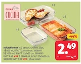 Auflaufform 800 ml Angebote von Prima Cucina bei Segmüller Heidelberg für 2,49 €