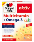 Multivitamin + Omega 3 Kids von DOPPELHERZ für 6,45 € bei Müller im Angebot Multivitamin + Omega 3 Kids von DOPPELHERZ im aktuellen Müller Prospekt
