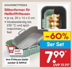 Silikonformen für Heißluftfritteusen von GOURMETmaxx im aktuellen Netto Marken-Discount Prospekt