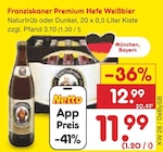 Netto Marken-Discount Mainhardt - Premium Hefe Weißbier Natutrüb Angebot im Prospekt Premium Hefe Weißbier Natutrüb bei Netto Marken-Discount im Mainhardt Prospekt für 11,99 €