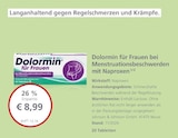 Dolormin für Frauen bei LINDA im Prospekt "" für 8,99 €