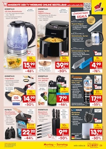 Wasserkocher im Netto Marken-Discount Prospekt "Aktuelle Angebote" mit 70 Seiten (Leverkusen)