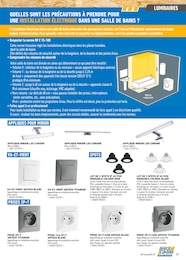 Prix et réduction Lampe dans le prospectus Brico Cash en cours Offre Lampe dans le catalogue Brico Cash du moment à la page 27
