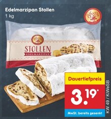 Edelmarzipan Stollen