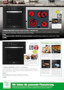 Backofen im EP: Prospekt "Miele Hausgeräte -effizient und langlebig-" mit 12 Seiten (Bremen)