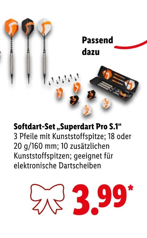 Softdart-Set „Superdart Pro S.1“