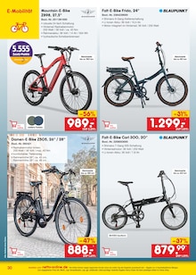 Fahrrad im Netto Marken-Discount Prospekt "netto-online.de - Exklusive Angebote" mit 36 Seiten (Reutlingen)