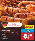 Bratwürste Angebote bei Netto Marken-Discount Hemer für 8,79 €