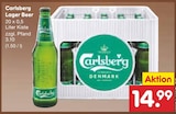 Aktuelles Carlsberg Lager Beer Angebot bei Netto Marken-Discount in Fulda ab 14,99 €