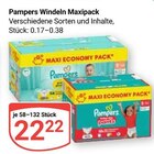 Aktuelles Windeln Maxipack Angebot bei GLOBUS in Bochum ab 22,22 €