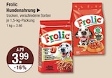Hundenahrung im V-Markt Prospekt Hundenahrung von Frolic im aktuellen V-Markt Prospekt für 3,99 €