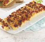 U Express Serres - Promo Focaccia poivrons chorizo ou olives aubergines ou tomates poivrons Promo Focaccia poivrons chorizo ou olives aubergines ou tomates poivrons à 3,49 € dans le catalogue U Express à Serres
