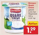 Quark Creme im Angebot bei Netto Marken-Discount in Freiburg Quark Creme Angebote von Ehrmann bei Netto Marken-Discount Freiburg für 1,29 €