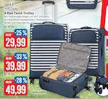Aktuelles 4-Rad-Textil-Trolley Angebot bei Kaufhaus Stolz in Lübeck ab 29,99 €