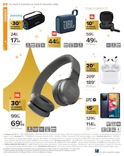 Promos Enceintes Sans Fil dans le catalogue "JOYEUX NOËL & MEILLEURS PRIX" de Carrefour à la page 44