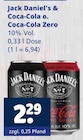 Coca-Cola im Angebot bei Getränkewelt in Mettmann Coca-Cola Angebote von Jack Daniel's bei Getränkewelt Mettmann für 2,29 €