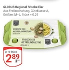 Regional Frische Eier Angebote von Globus bei GLOBUS Altenburg für 2,89 €