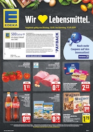 Supermarkt Prospekt von EDEKA in Wittgensdorf Aktueller EDEKA Supermärkte Prospekt für Wittgensdorf: Wir lieben Lebensmittel! mit 28} Seiten, 12.05.2025 - 17.05.2025