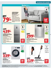 Promos Lave-Linge dans le catalogue "LA RENTRÉE À PRIX K.O." de Auchan Hypermarché Lave-Linge en promo dans le catalogue Auchan Hypermarché à la page 55