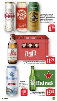 Getränke im aktuellen EDEKA Prospekt (Heilbronn) Getränke im EDEKA Prospekt "Aktuelle Angebote" mit 66 Seiten (Heilbronn)