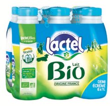 Lait bio demi-écrémé - Colruyt à Nancy Lait bio demi-écrémé en promo chez Colruyt Nancy
