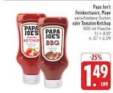Tomaten Ketchup im Angebot bei EDEKA in Gera Tomaten Ketchup Angebote von Papa Joe's bei EDEKA Gera für 1,49 €