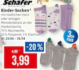 Kinder-Socken im Angebot bei Kaufhaus Stolz in Neubrandenburg Kinder-Socken Angebote von Schäfer bei Kaufhaus Stolz Neubrandenburg für 3,99 €