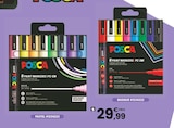 Set de 8 marqueurs - POSCA en promo chez JouéClub Plaisir à 29,99 €