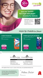 Aktueller mea - meine apotheke Apotheken Prospekt für Queidersbach: Unsere Januar-Angebote mit 4} Seiten, 01.01.2026 - 31.01.2026