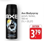 Bodyspray Angebote von Axe bei EDEKA Bietigheim-Bissingen für 3,79 €