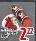 Wellness-Salami oder "Rein-Rind"-Salami von Marten im aktuellen EDEKA Prospekt für 2,22 €