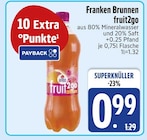 fruit2go im EDEKA Prospekt fruit2go von Franken Brunnen im aktuellen EDEKA Prospekt für 0,99 €