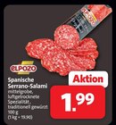 Serrano-Salami Angebote von ELPOZO bei Markant Nordwest Bielefeld für 1,99 €