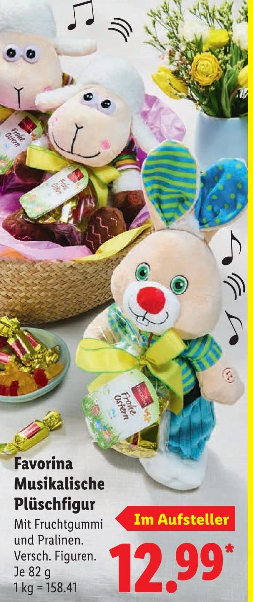 Musikalische Plüschfigur