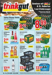 Trinkgut Getränkemärkte Prospekt der aktuellen Woche mit 10 Seiten, gültig von 13.04.2026 bis 18.04.2026, in Dieblich und Umgebung Aktueller Trinkgut Getränkemärkte Prospekt in Dieblich und Umgebung, "Aktuelle Angebote" mit 10 Seiten, 13.04.2026 - 18.04.2026