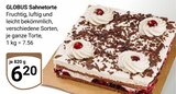 Sahnetorte Angebote von Globus bei GLOBUS Willich für 6,20 €