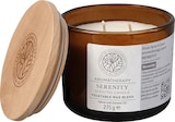 Duftkerze im Glas mit Holzdeckel, Aromatherapy Serenity 275g im aktuellen Prospekt bei dm-drogerie markt in Recke