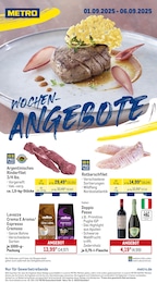 METRO Prospekt: "Wochenangebote + Markets", 28 Seiten, 01.09.2025 - 06.09.2025