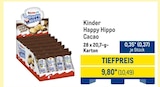 Happy Hippo Cacao im METRO Prospekt Happy Hippo Cacao von Kinder im aktuellen METRO Prospekt für 10,49 €
