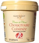 Choucroute Cuisinée Label Rouge - André Laurent - Intermarché à Lyon Choucroute Cuisinée Label Rouge - André Laurent en promo chez Intermarché Lyon à 2,60 €